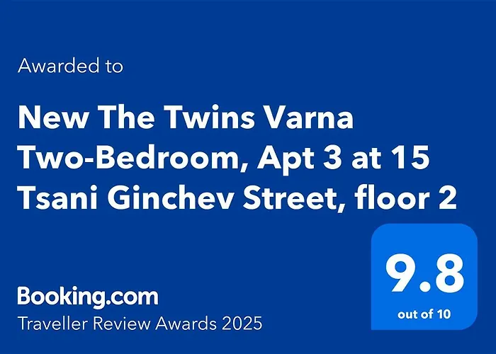 New The Twins Two-bedroom, 3 At 15 Tsani Ginchev Street, Floor 2 Apartamento *