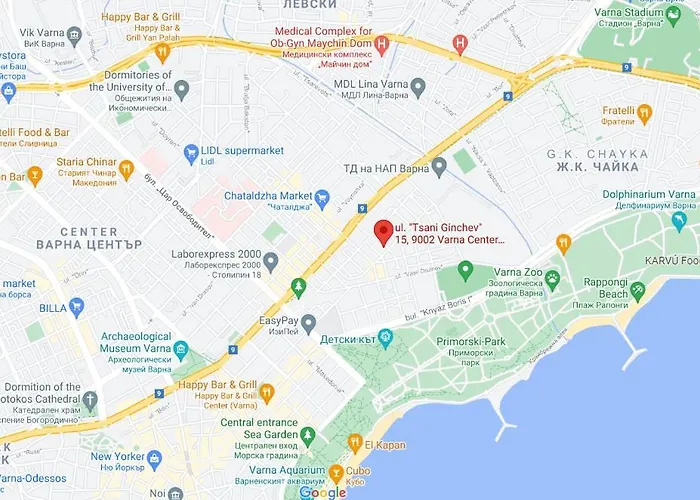 New The Twins Two-bedroom, 3 At 15 Tsani Ginchev Street, Floor 2 * Varna