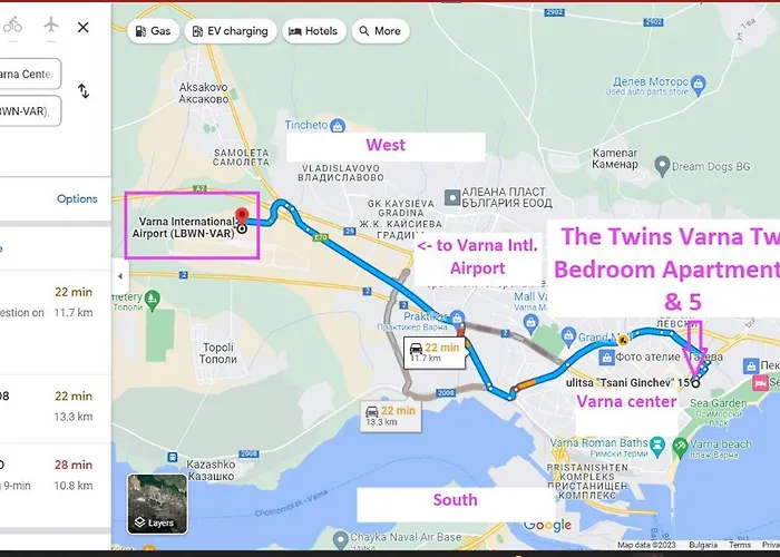 New The Twins Two-bedroom, 3 At 15 Tsani Ginchev Street, Floor 2 公寓